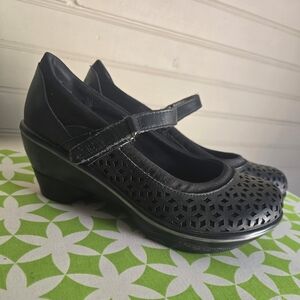 JBU Black Alicante Mary Jane Shoes